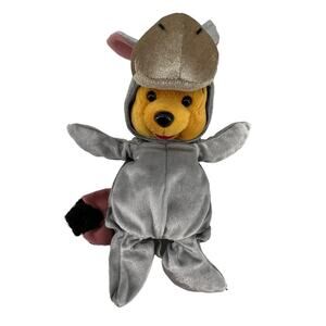 Disneyland Resort Winnie the Pooh Bear Dressed Up As Eeyore Plush Stuffed Animal